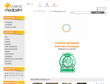 Tablet Screenshot of medipalm.com